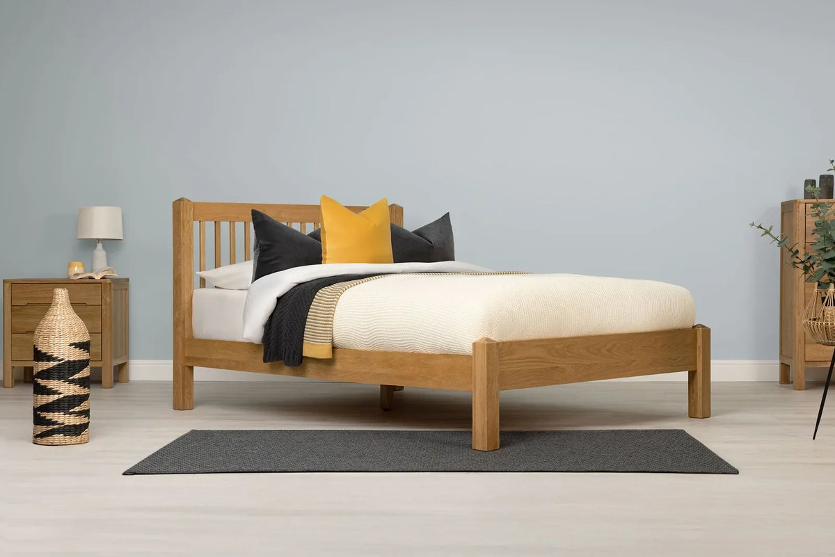 Dulwich Super King Bed Frame in Natural Oak
