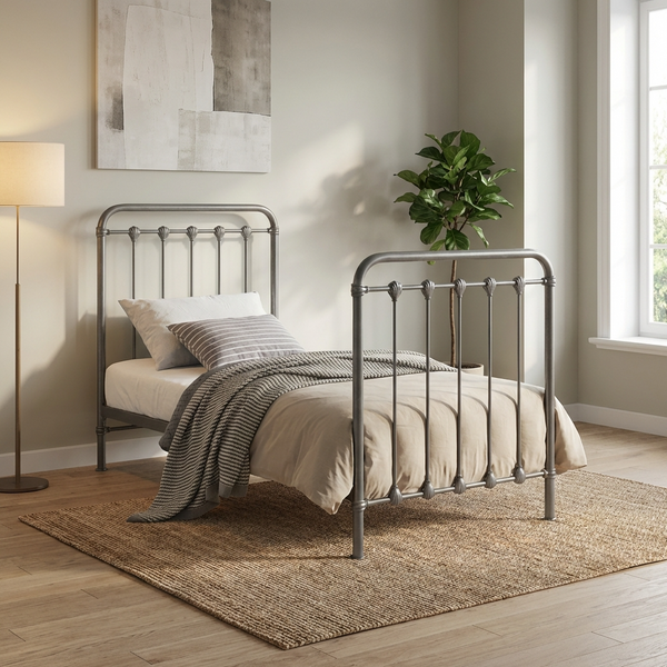 Havana Metal Bed Frame, view 3
