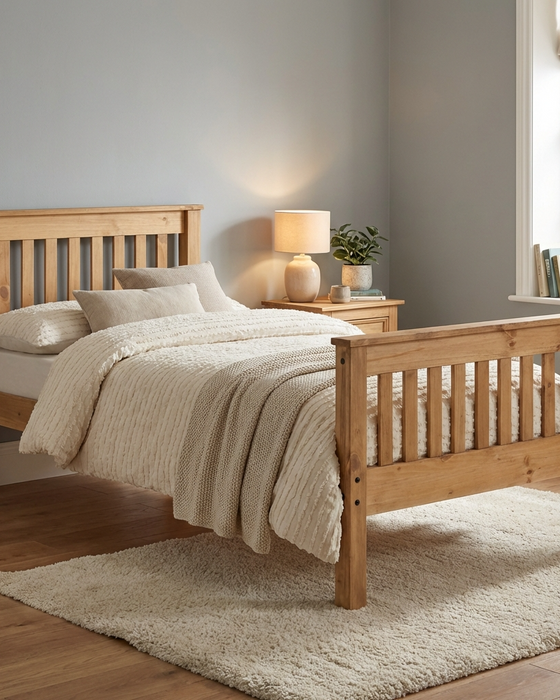 Balham Wooden Bed Frame, view 2