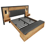 Finchley Bed with Bedside Tables, on its own