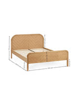 Julian Bowen Milo king size bed with its dimensions
