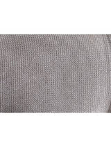 Odette bed: light taupe chenille fabric, close up