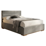 Mayfair ottoman bed in light grey