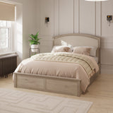 Wandsworth ottoman bed in limed oak