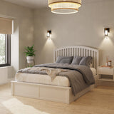 Wandsworth ottoman bed in white